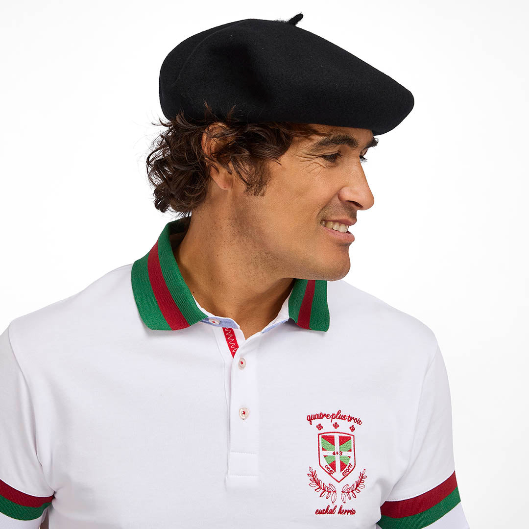 CASQUETTE BERET NOIR