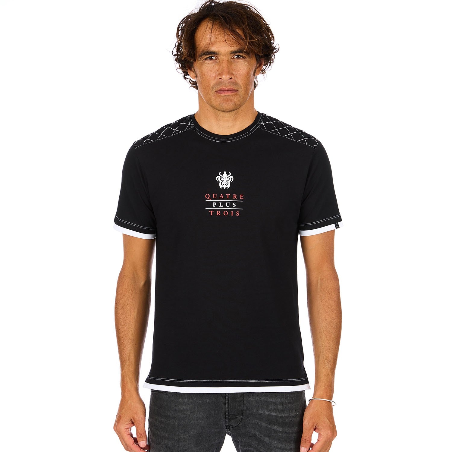 CLASSIC PLAQUAGE noir-rouge
