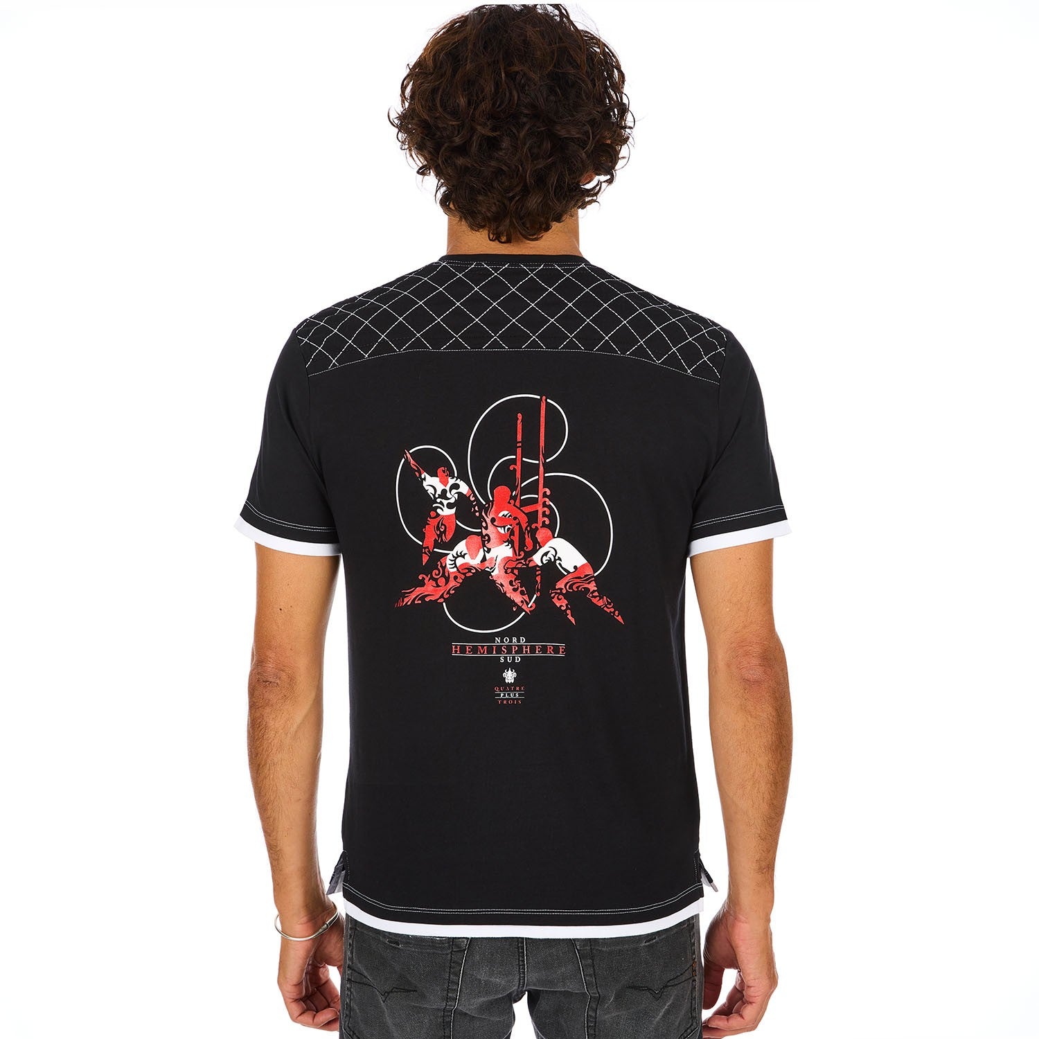 CLASSIC PLAQUAGE noir-rouge