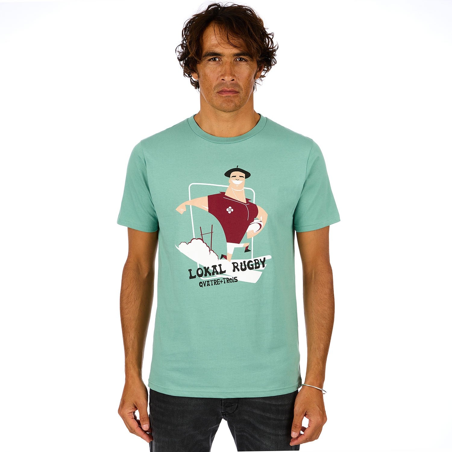LOKAL RUGBY bio vert d'eau