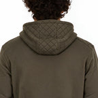 VESTE SWEAT COCOTTE KAKI