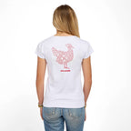 POULETTE COL V BLANC