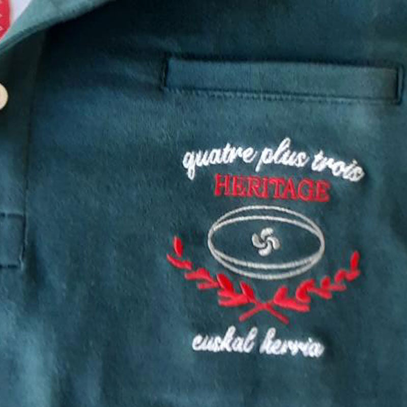 POLO HERITAGE VERT BEIGE