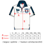 POLO POTEAUX BLANC