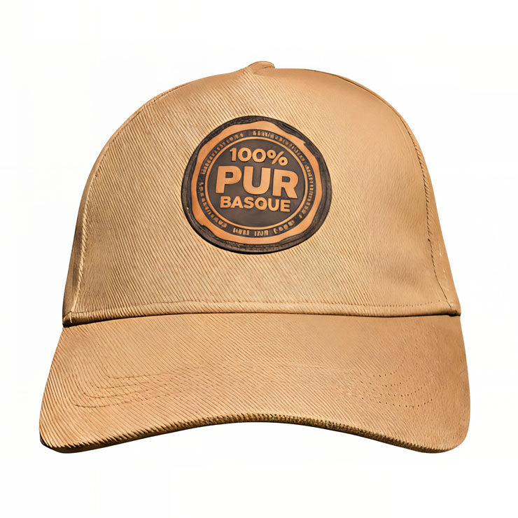 CASQUETTE 100 % PUR BASQUE BEIGE