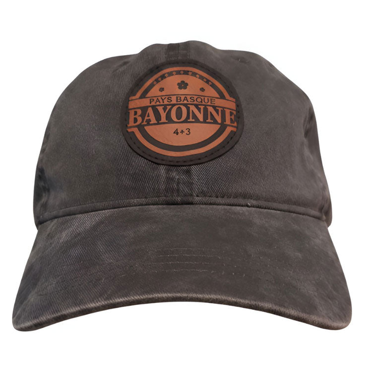 CASQUETTE BAYONNE GRIS DELAVE