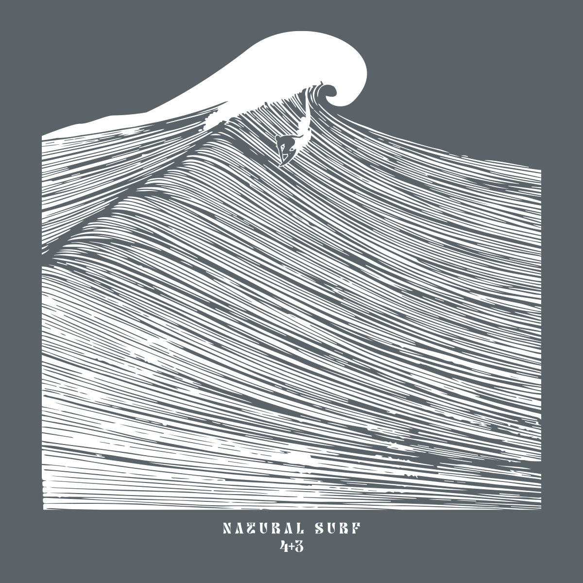 SWEAT CAPUCHE NATURAL GRIS