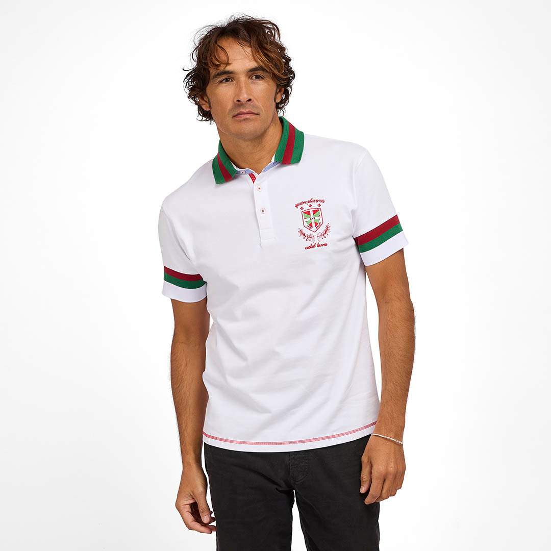 POLO PLAZA GIZON BLANC