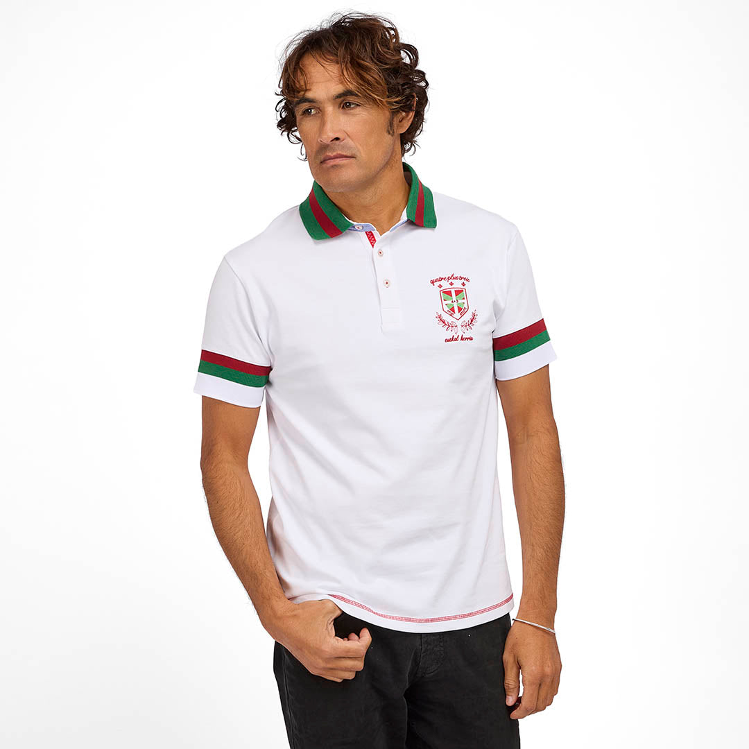 POLO PLAZA GIZON BLANC
