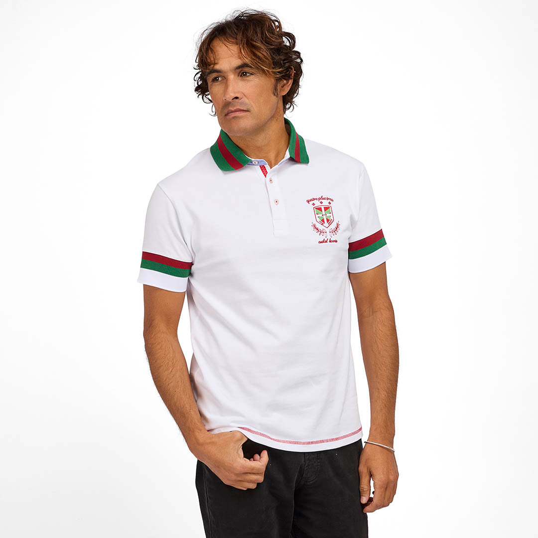 POLO PLAZA GIZON BLANC