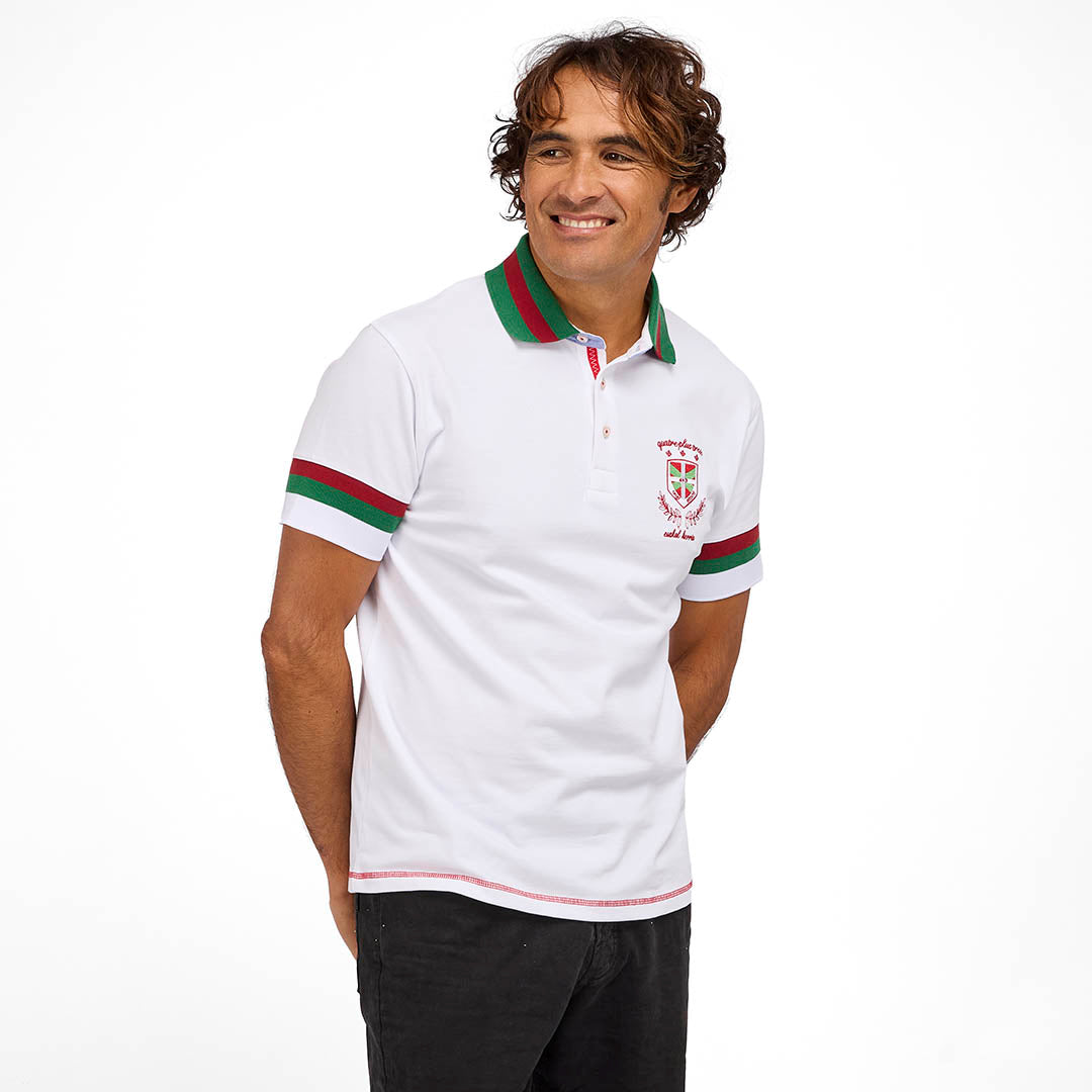 POLO PLAZA GIZON BLANC
