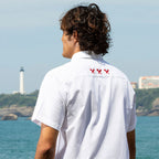 Chemise manche courte banche