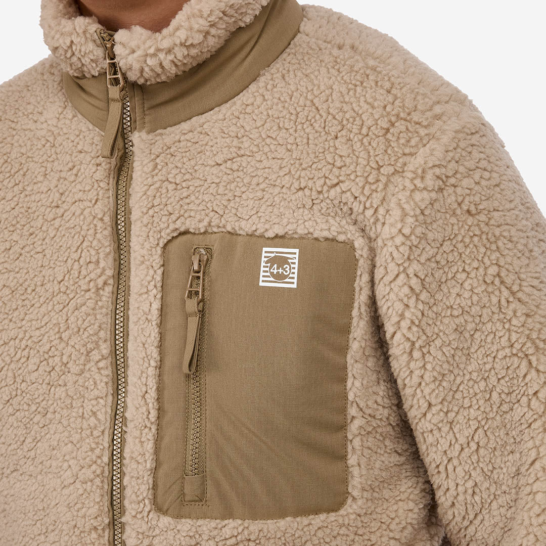 VESTE SHERPAS HOMME