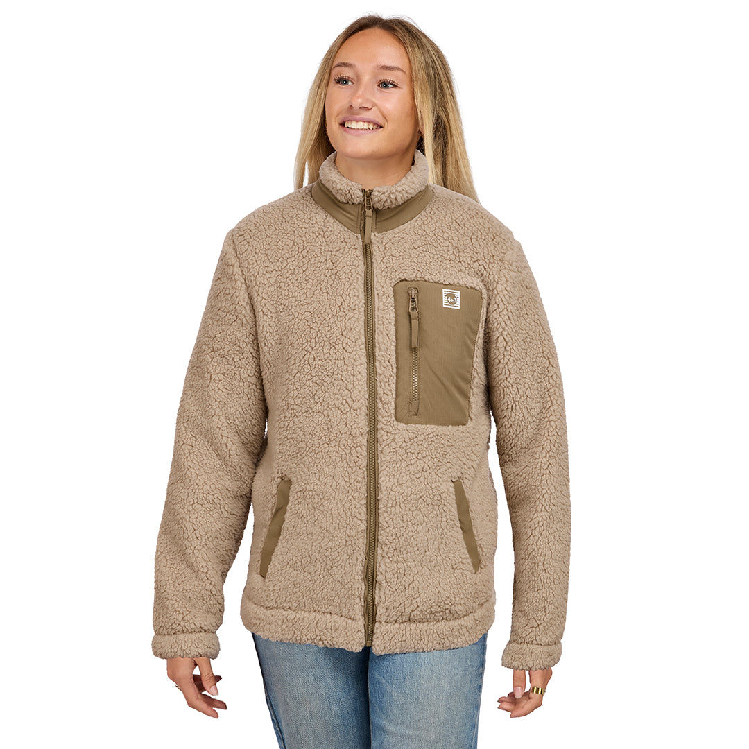 VESTE SHERPAS FEMME