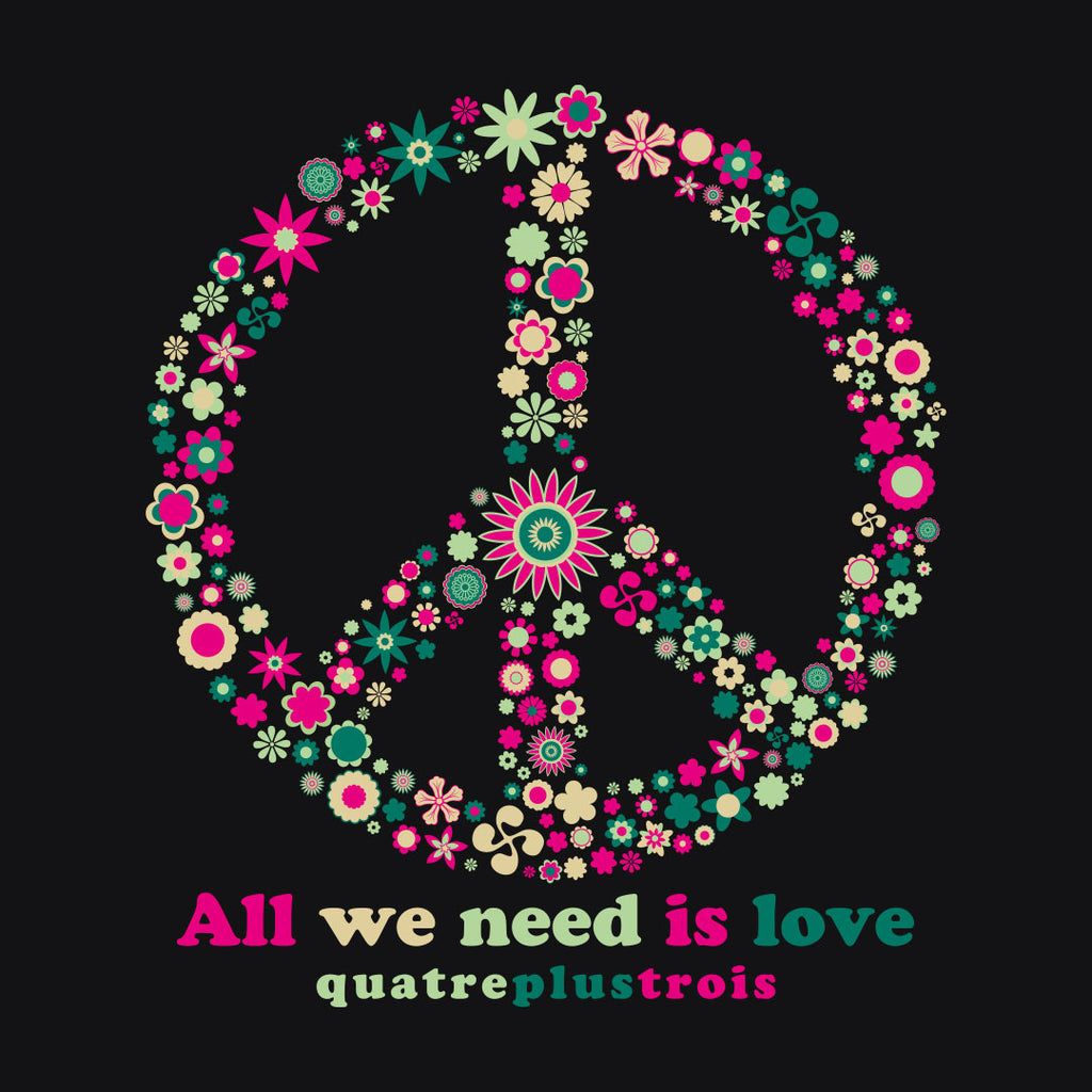 PEACE NOIR OVERSIZE